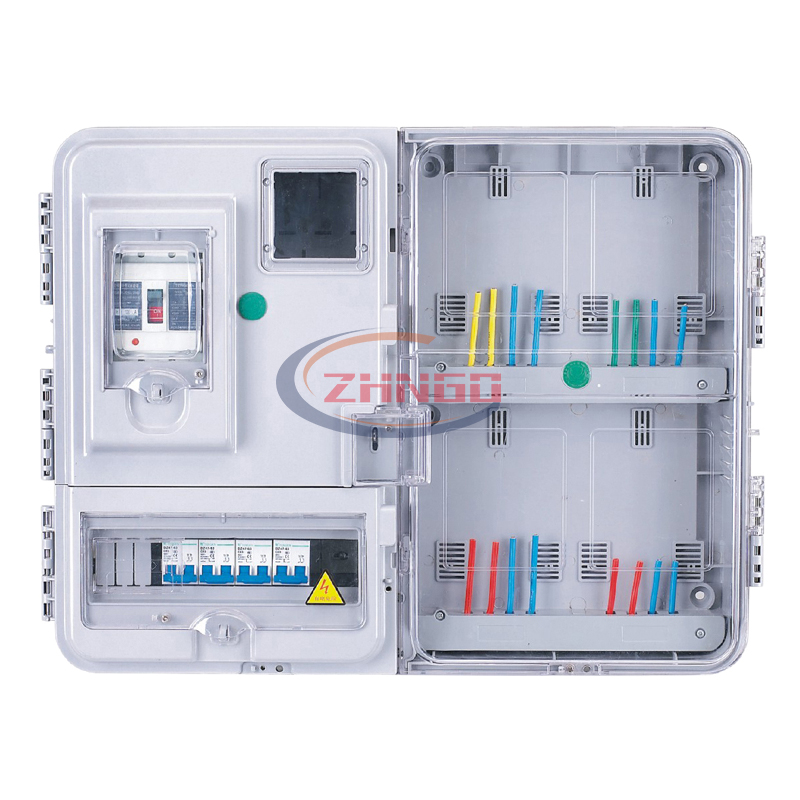 左右結(jié)構(gòu)單相四表位電子式（小號(hào)）